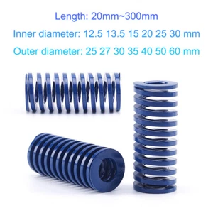 Heavy Load Duty Compression Die Spring ISO 25mm-60mm Dia Red 20mm-300mm Length - Picture 1 of 120