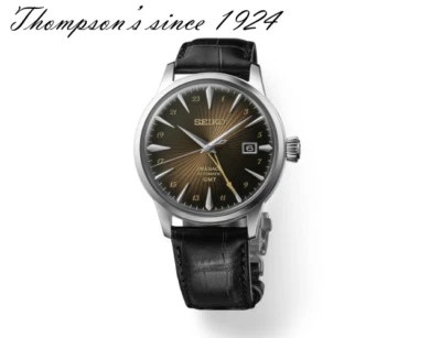 Seiko Presage Cocktail Time GMT  SSK039 Brown Dial New in Box - Image 1 of 4