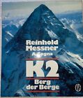 Reinhold Messner signiert Buch K2 original Unterschrift Signatur Autogramm