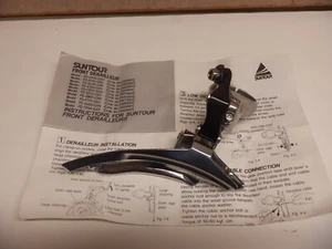 Desviador delantero vintage años 90 - Sun Tour XC Pro - "Bottom Pull" - "NOS" - Imagen 1 de 7