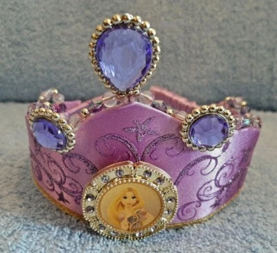 Beautiful Disney Rapunzel Classic Child Tiara: Purple & Gold - Image 1 of 4