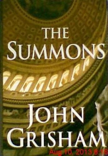 Summons, The - Hardcover By Grisham, John - GOOD - Image 1 of 1