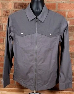 Mountain Khakis All Mountain Jacket Relaxed Fit Gray Mens Sz Small Full Zip NEW - Picture 1 of 10