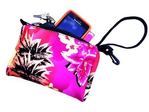 Wristlet Neoprene Bags - Haole Pink - Picture 1 of 2