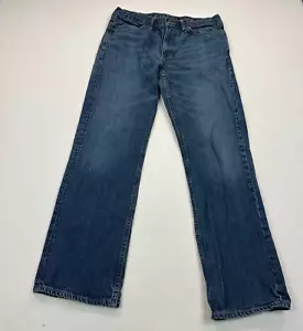 Banana Republic jeans men 32x32 premium denim blue straight grunge y2k dark wash - Picture 1 of 14