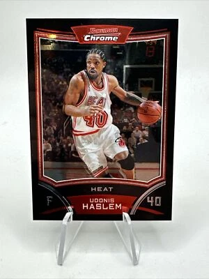 2008 Topps Bowman Chrome Udonis Haslem #56 (EX) - Image 1 of 2
