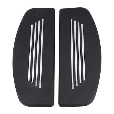 Front Rider Insert Floorboard Footboard Pad For Harley Electra Road Glide FLTRX Foto 1 de 4