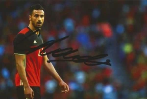 BELGIUM, TOTTENHAM & WEST BROM: NACER CHADLI SIGNED 6x4 ACTION PHOTO+COA - Picture 1 of 1
