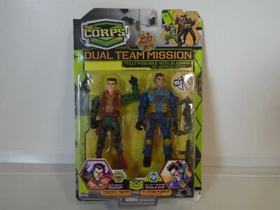 The Corps Dual Team Mission Lanard Toys terra team and fly force - Imagem 1 de 3