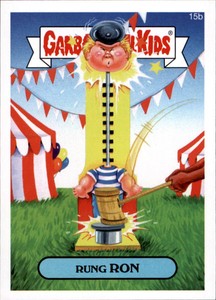 2015 Topps Garbage Pail Kids Series 1 Card #15b Rung Ron
