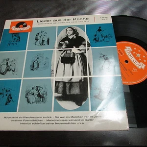 RICHARD GERMER POLYDOR LP 10" LIEDER AUS DER KUCHE DEUTSCH - Bild 1 von 2