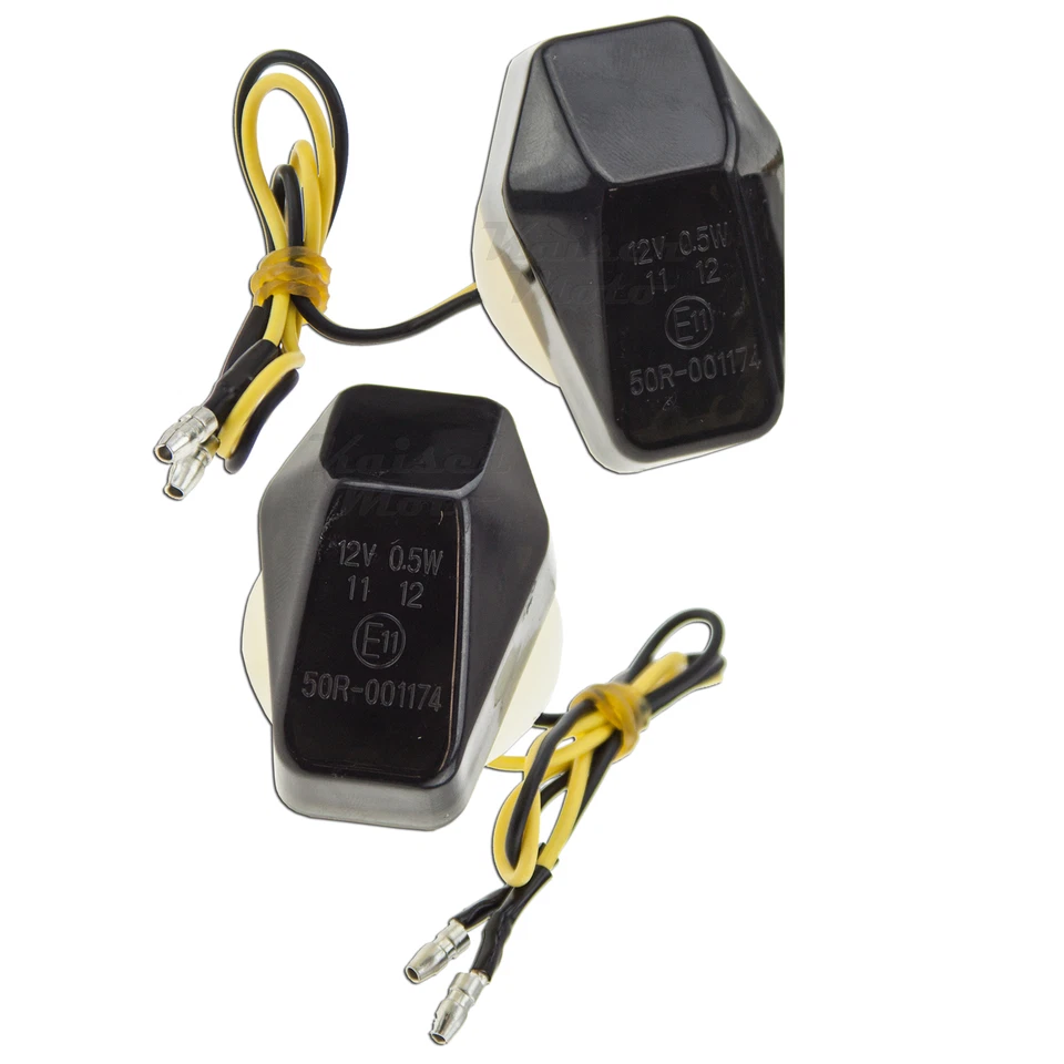 Señal de giro de humo para Suzuki GSXR 600 1000 750 luz LED SV marcador de montaje empotrado Foto 1 de 3