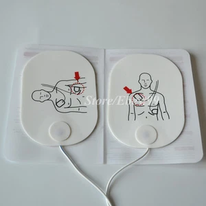 1 pair Training Pads For HR/FR2 Defibrillate AED trainer Replacement Pads P150 - Picture 1 of 7