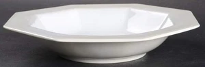 Mikasa Blanc De Blanc Rimmed Soup Bowl 364429 - Picture 1 of 1
