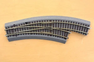 Roco 42557 Rocoline Ballasted (BWR2/3) Right Hand Curved Point. - Picture 1 of 1