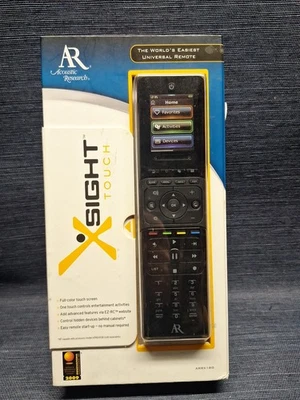 Acoustic Research ARRX15G XSIGHT Universal Remote Control NEW IN BOX - Image 1 of 4