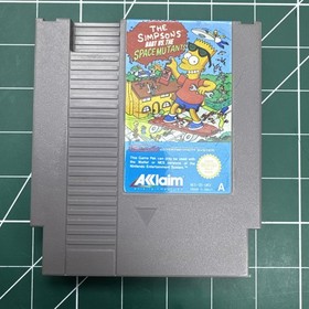 Nintendo Nes  The Simpsons Bart Vs The Space Mutants Cartridge