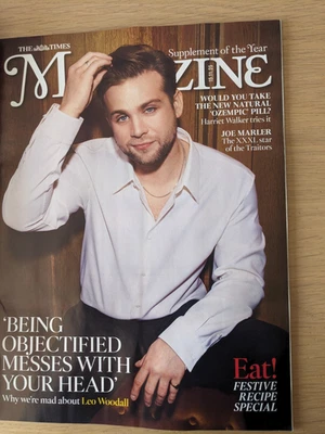 UK Times Magazine - Leo Woodall.  Joe Marler (Traitors) Peter Crouch, 15.11.25 - Image 1 of 4