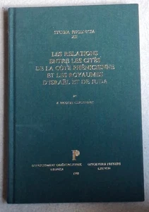 STUDIA PHOENICIA XII Les Relations entre les cites de la cote Phenicienne - Bild 1 von 1