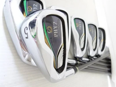 Bridgestone PHYZ PZ-503I Iron Set 6pcs 5-PW Original Carbon Flex R Left-Handed - Image 1 of 4