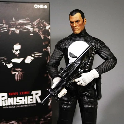 Punisher Marvel Universe 1:6 12" Figure Statue Figurine Sculpture Crazy Toys New - Image 1 of 4