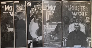 Mark Spears Monsters: Monster & Wolf #1 Black/White Bundle Complete Set -7 books - Picture 1 of 8