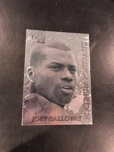 1996 Metal Platinum Portraits #4 Joey Galloway Seahawks - Bild 1 von 8