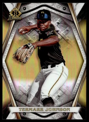 2022 Bowman Draft Invicta Gold 29/50 Termarr Johnson #BI-4 TS7 - Image 1 of 2