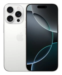 Apple iPhone 16 Pro 128GB Titanio Bianco - (Apple iPhone 16 Pro 16 cm (6.3") Dop - Imagen 1 de 1