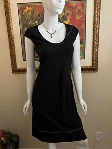 Studio M Women's Black Sleeveless Sheath Dress Size M Never Worn! - Picture 1 of 4