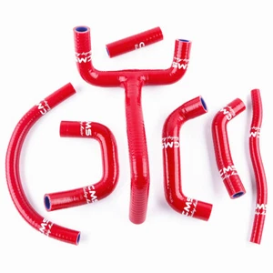 For 2003-2007 KTM LC4 620 640 660 SMC SXC 625 Red Silicone Radiator Hose Kits - Picture 1 of 11