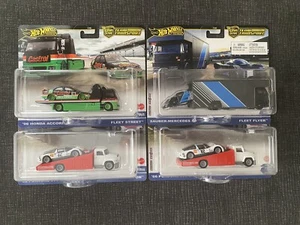 HOTWHEELS TEAM TRANSPORT 2024 FULL CASE B- 4 CARS- HONDA ACCORD FLF56-957B - Picture 1 of 2