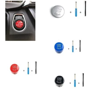 For BMW F87 F80 F82 F22 F23 F30 F32 F33 F36 Black Start Stop Button Cover - Picture 1 of 4