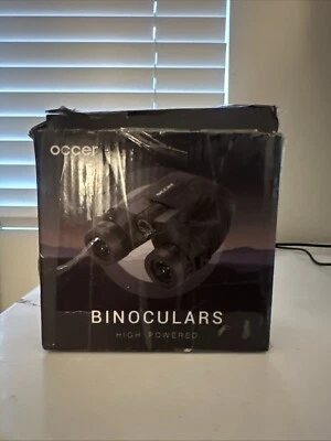 Occer 12x25 Compact Low Light Vision Binoculars - Black - Image 1 of 2