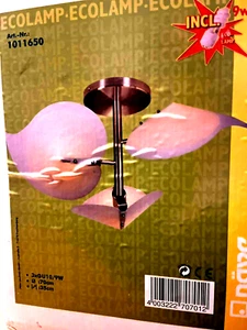 Deckenleuchte  Halogen 3-flammig incl. Leuchtmittel  3XGU10 /  9W - Bild 1 von 3