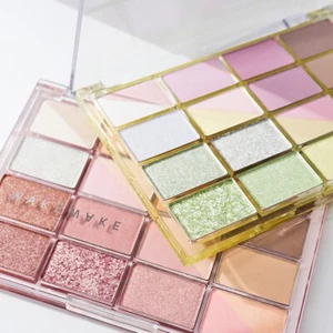 WAKEMAKE New Soft Blurring Eye Palette 16 Colors Free Gift K-Beauty - Picture 1 of 27