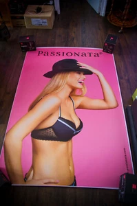 Lencería Passionata B Francesa Vintage Publicidad Moda Sexy Póster Original - Imagen 1 de 7