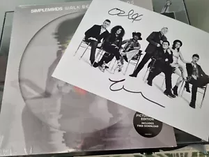 SIMPLE MINDS - WALK BETWEEN WORLDS. PICTURE DISC LP. + LIMITED SIGNED PHOTO. - Picture 1 of 7