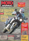 MOTO JOURNAL N°1070 HONDA AFRICA TWIN / YAM 250 TYZ TRIAL / CROSS 80 CM3