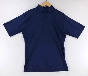 Collars & Co Polo Shirt Short Sleeve Blue Mens XL - Picture 1 of 6