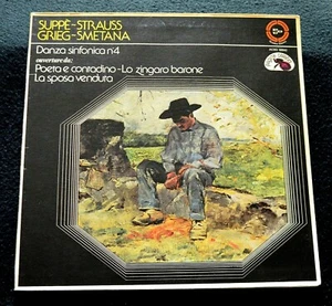 SUPPE, STRAUS, GRIEG, SMETANA-PAGINE CELEBRI-QUADRAPHONIC-1974-ITALY-AcSQ60044 - Picture 1 of 8