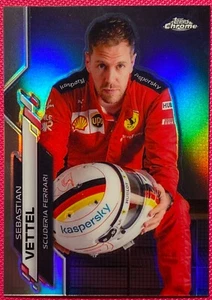 Tarjeta de variación de imagen refractora Sebastian Vettel F1 2020 cromada Fórmula 1 - Imagen 1 de 2
