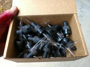1400 Eye Dropper 18X400 Child Proof Cap 76mm Glass Pipette Essential Oils Crafts - Picture 1 of 2