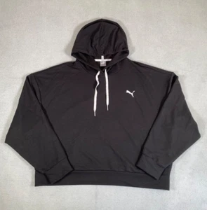 PUMA Damen schwarz Hoodie XL Pullover Pullover - Bild 1 von 9