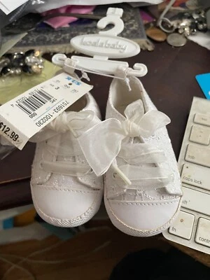 Zapatos de bebé bautizo talla 3 koala bebé nuevos con etiquetas Foto 1 de 4