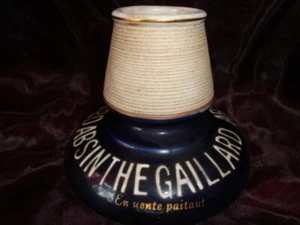 Pyrogene Publicite Alcool Absinthe Bar Allumettes Match Striker Holder Porcelain - Imagen 1 de 6