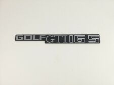 INT612 - Volkswagen Golf II GTI 16S - Logo de coffre GTI 16S  - complète