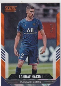 Panini FIFA Score 2021-22 Soccer No. 159 Achraf Hakimi Orange Lava 58/99 - Picture 1 of 2