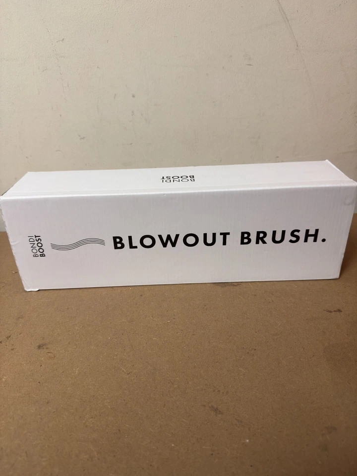 BONDIBOOST Bondi Boost Blowout Pro White (75mm) Adjustable Heat Settings Hair Dryer Brush