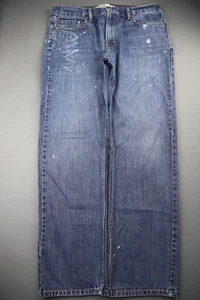 Men's 2011 Levi's 559 Jeans Relaxed Straight Distressed Size 36x34 (Msr 36x33) - Picture 1 of 11